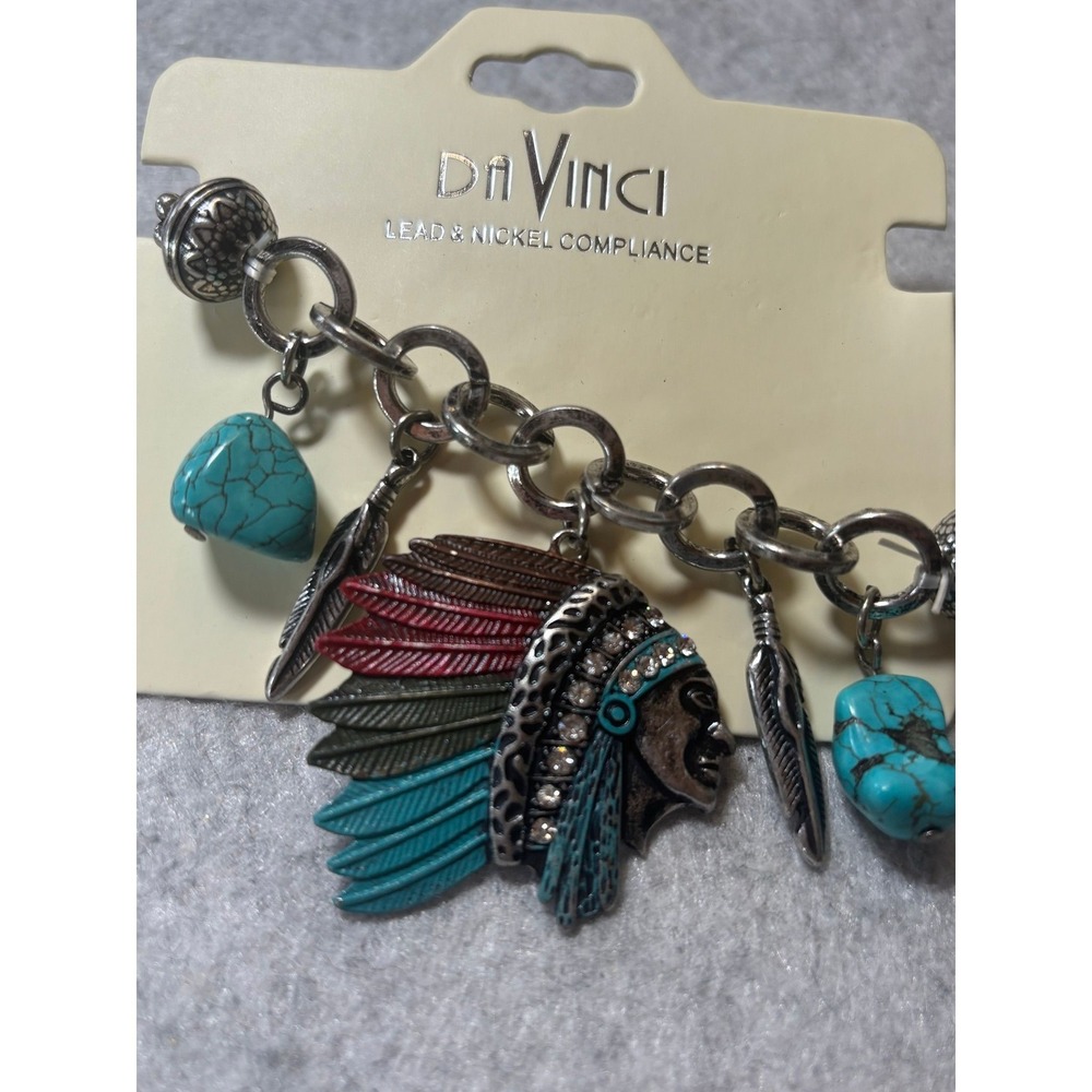 #10. Native American Charm Stretch Bracelet